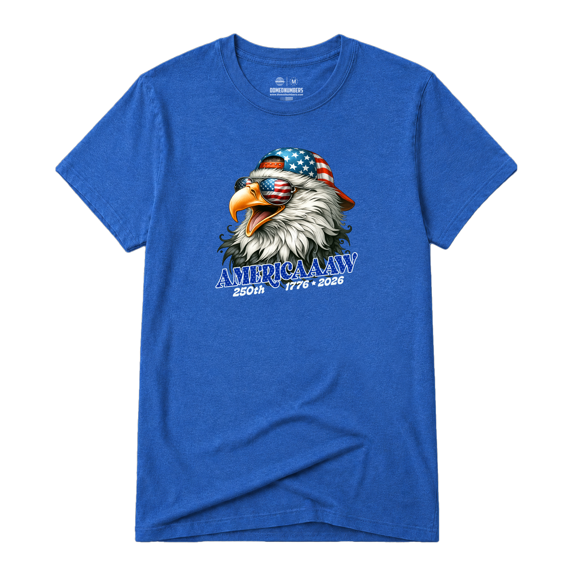 Americaaaw, Adult Unisex Short Sleeve Tee