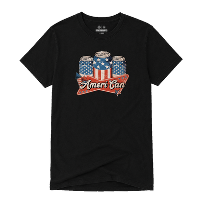 Ameri Can, Adult Unisex Short Sleeve Tee
