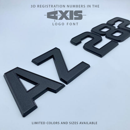Axis 3D Emblem Registration