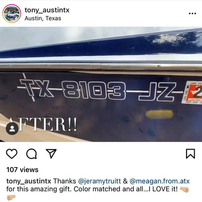 2012-2026 Axis Domed Registration, Choose Your Own Colors