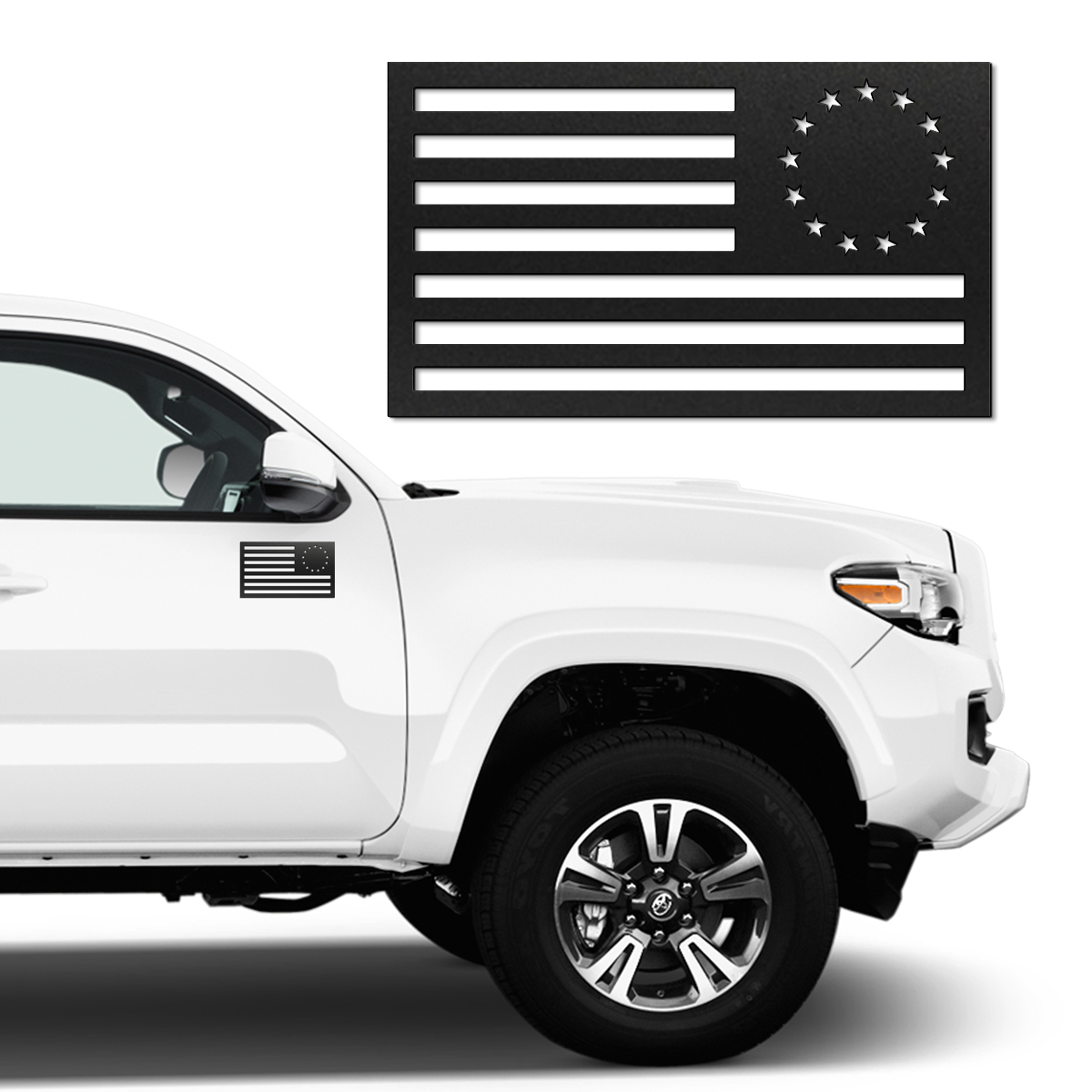 Betsy Ross Flag Vehicle Magnet