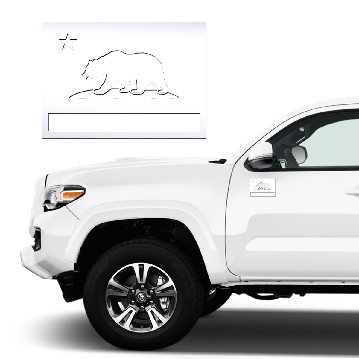 California Flag Vehicle Magnet