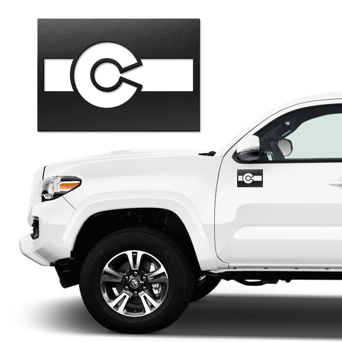 Colorado Flag Vehicle Magnet