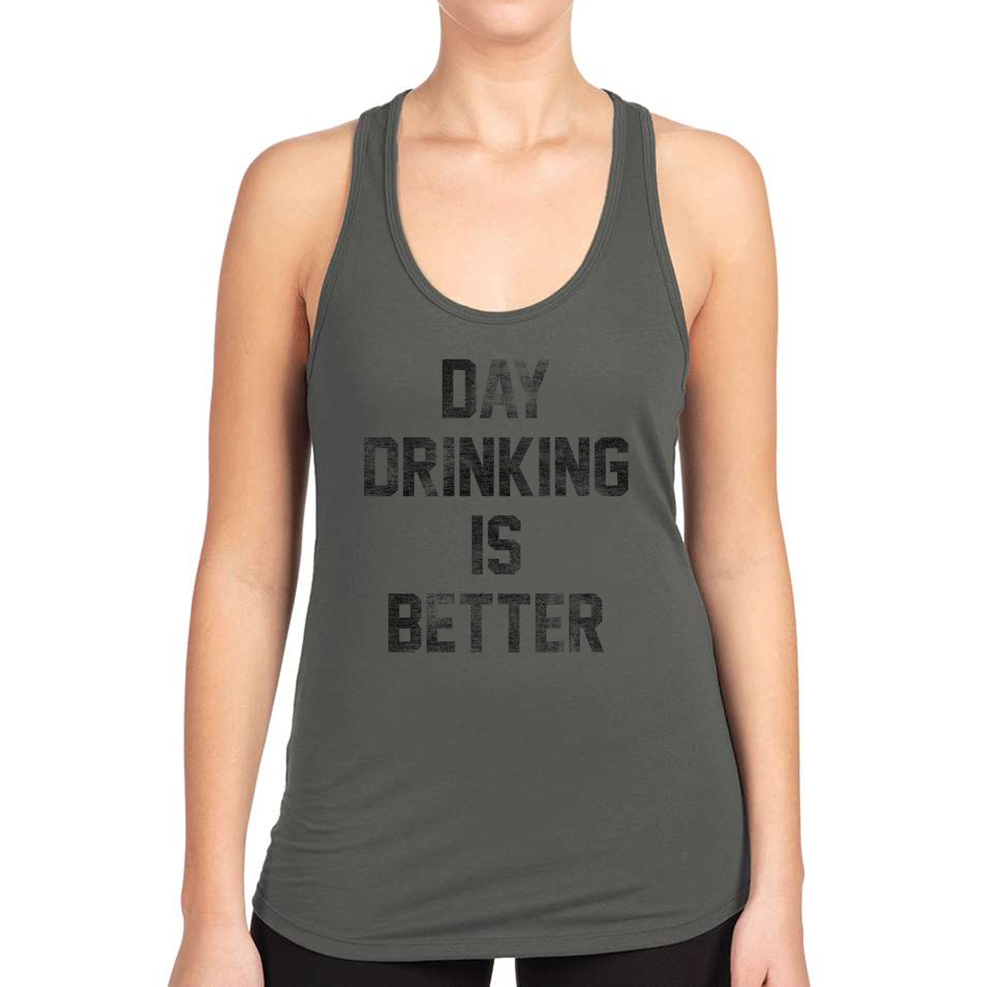 Day Drinking is Better, Women's Racerback Tank