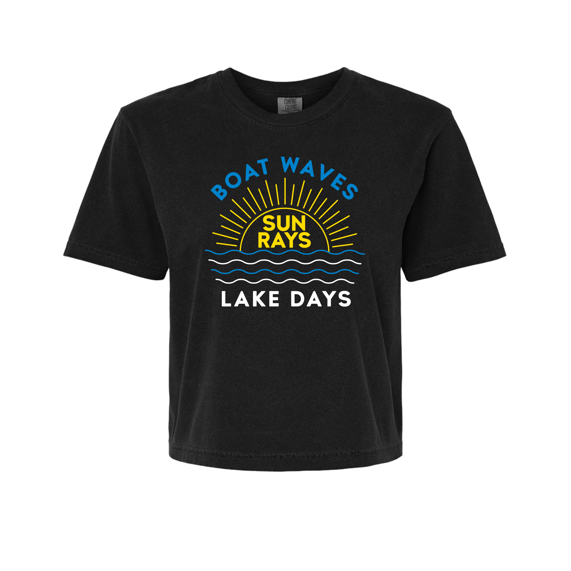 Waves Rays & Days, Women’s Heavyweight Boxy Tee