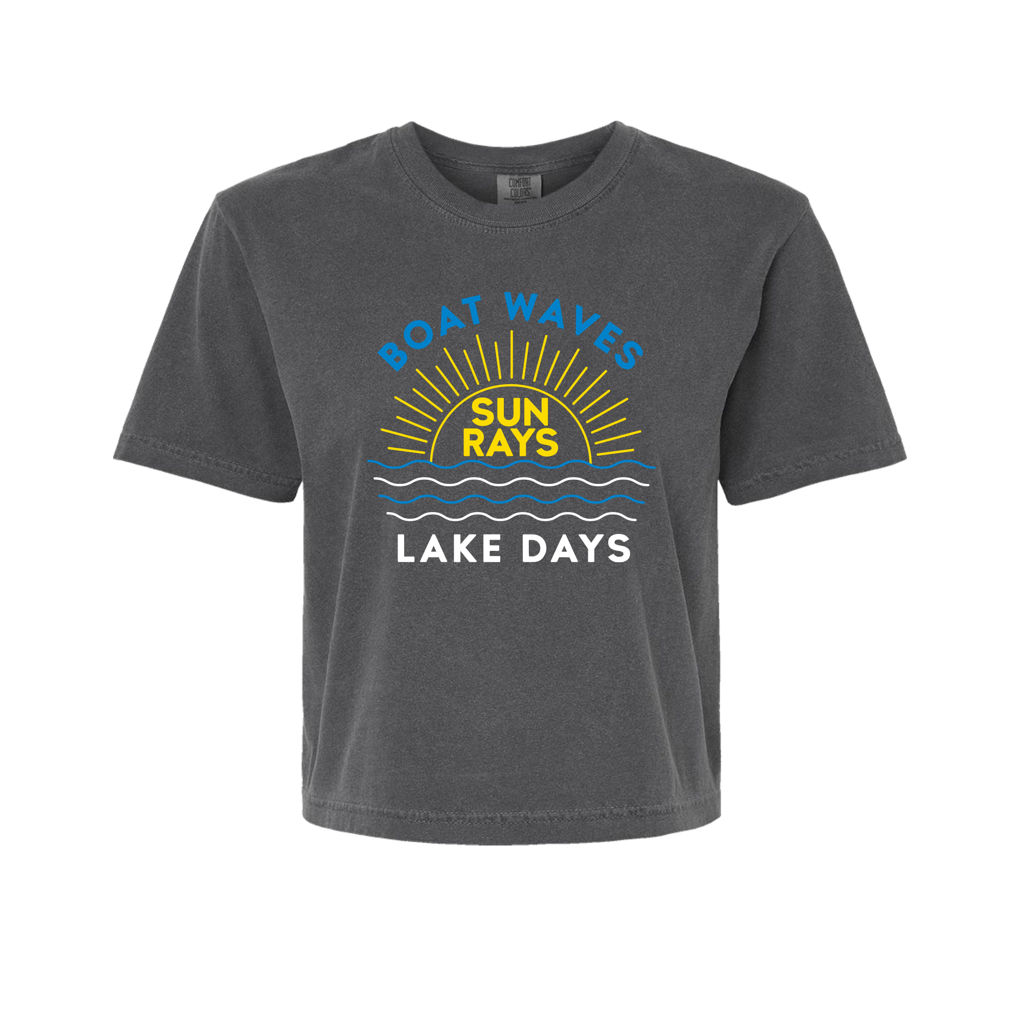 Waves Rays & Days, Women’s Heavyweight Boxy Tee