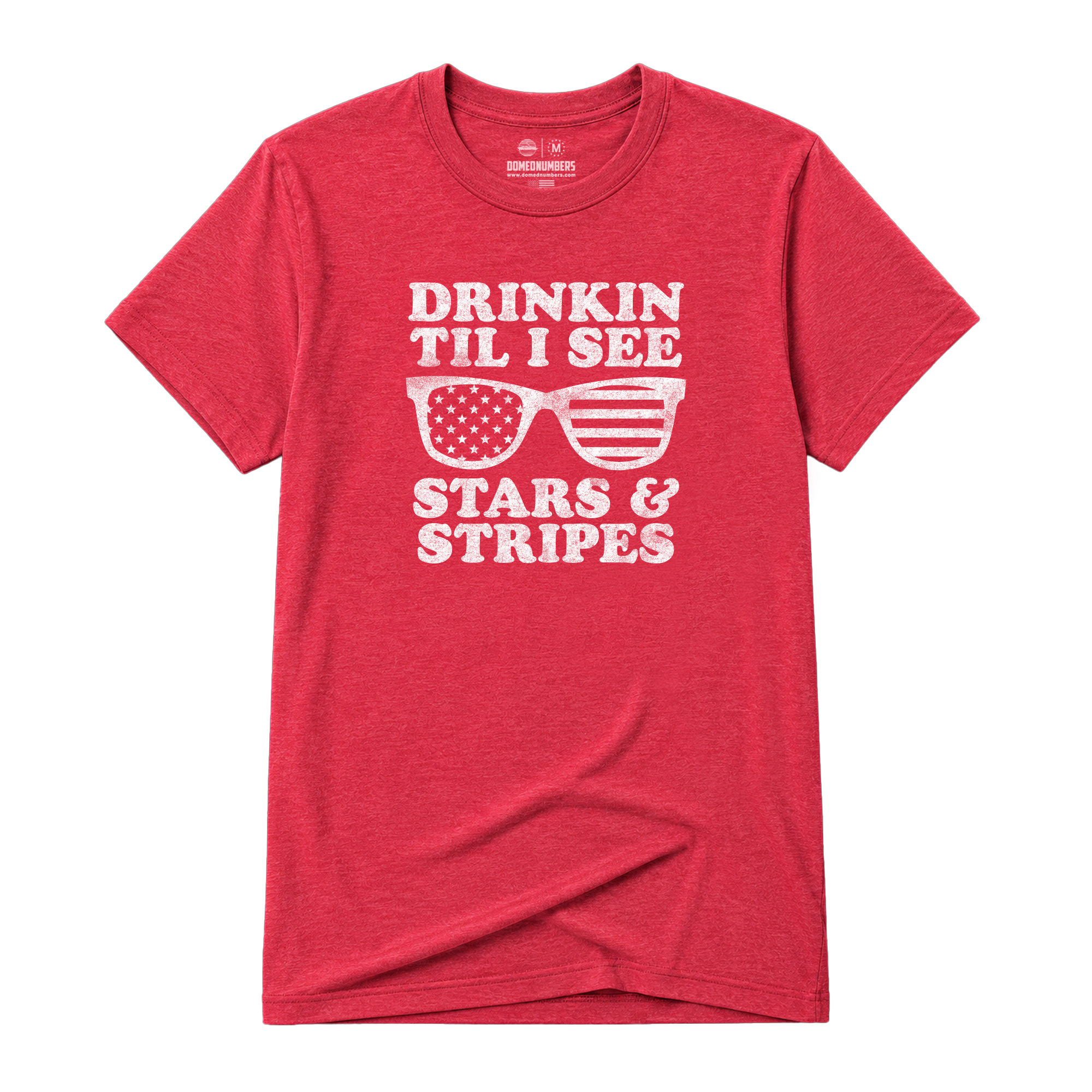 Drink Til I See, Adult Unisex Short Sleeve Tee