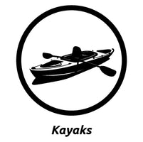Custom Kayak Decals by Domed Numbers