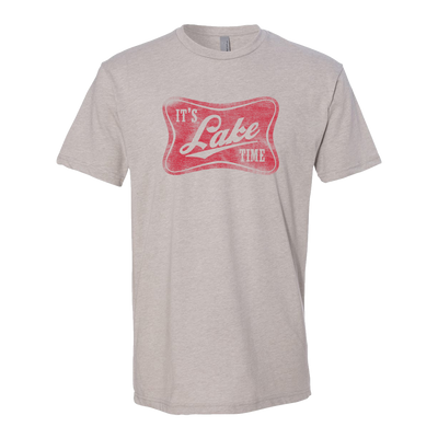 It's Lake Time, Adult Unisex Short Sleeve Tee