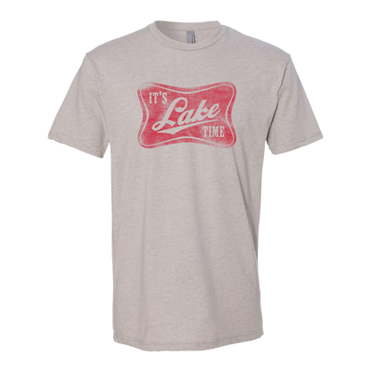 It's Lake Time, Adult Unisex Short Sleeve Tee