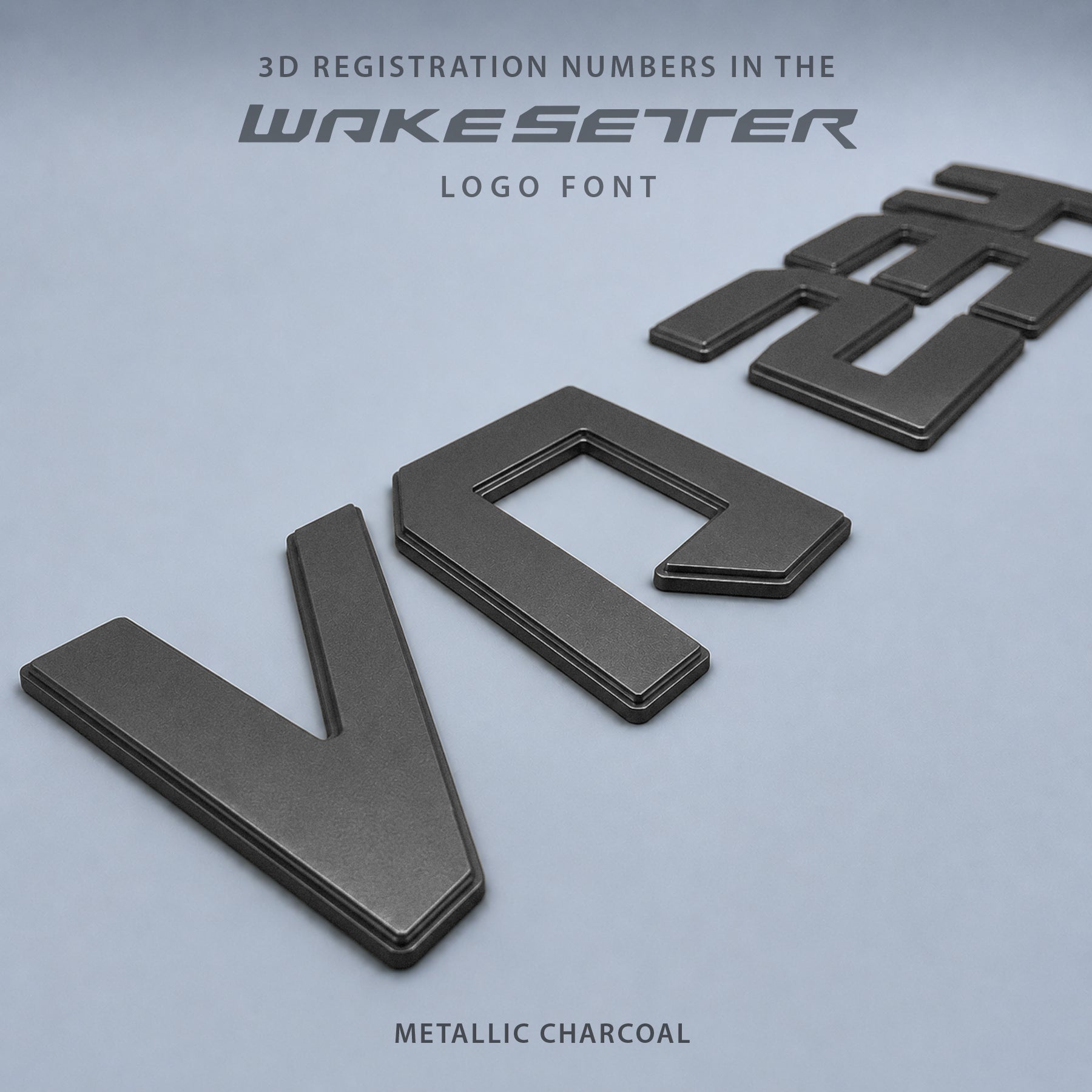 Malibu Wakesetter 3D Emblem Registration