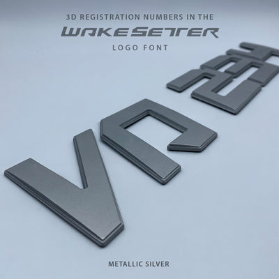 Malibu Wakesetter 3D Emblem Registration