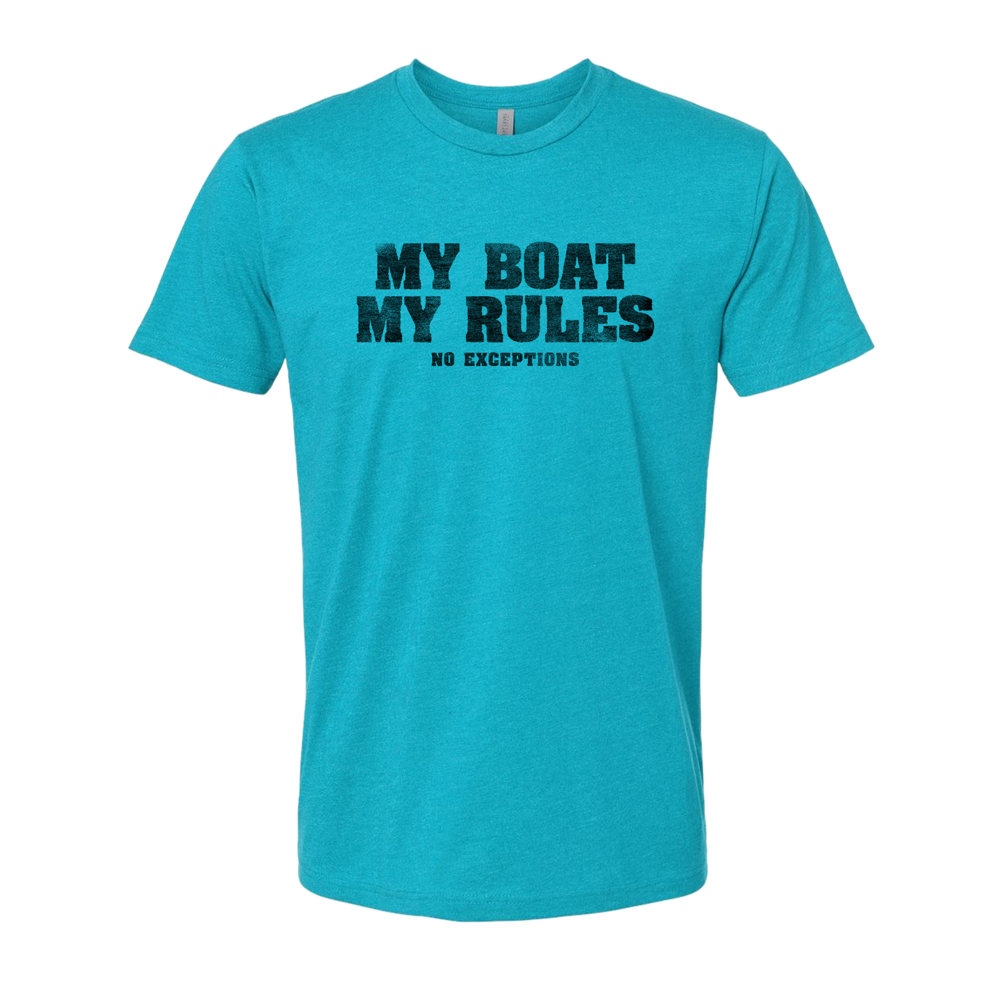 My Boat My Rules, Adult Unisex Short Sleeve Tee