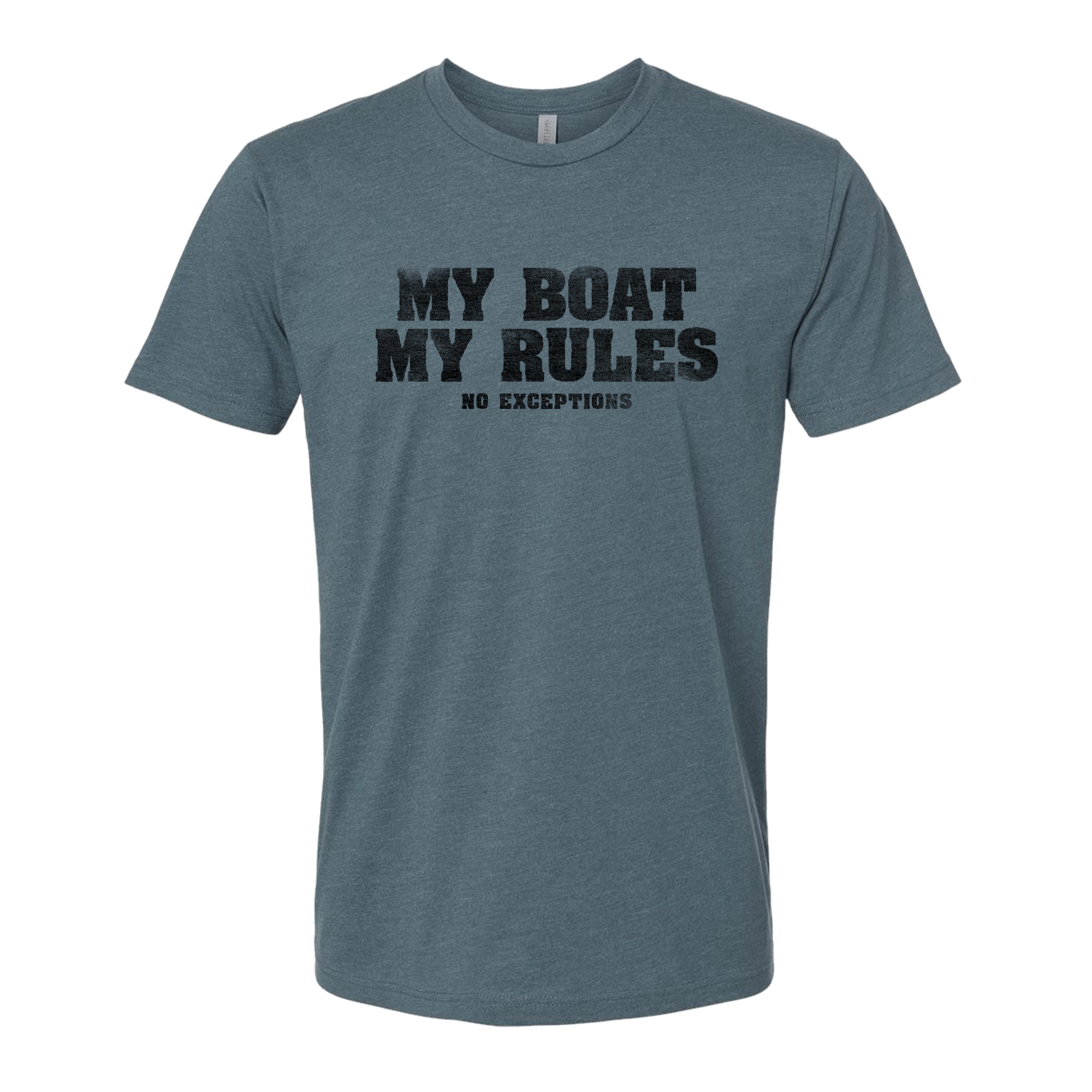 My Boat My Rules, Adult Unisex Short Sleeve Tee