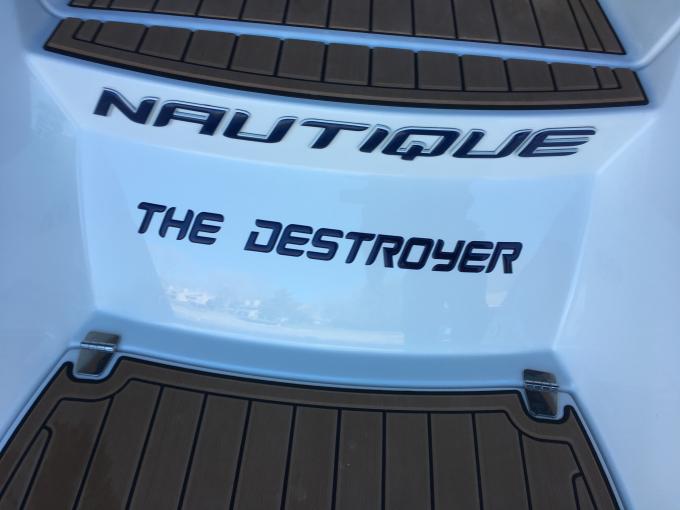 2006-2026 Nautique Domed Boat Name