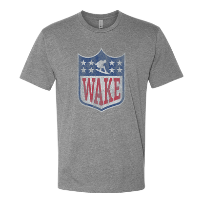 NFL Wake, Adult Unisex Short Sleeve Tee