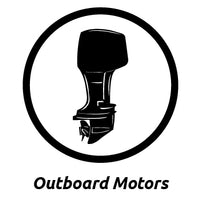 Custom Outboard Motor Decals by Domed Numbers