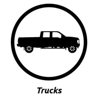 Custom Truck Window Decals by Domed Numbers