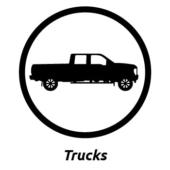 Custom Truck Window Decals by Domed Numbers