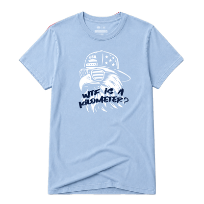WTF is a Kilometer, Adult Unisex Short Sleeve Tee